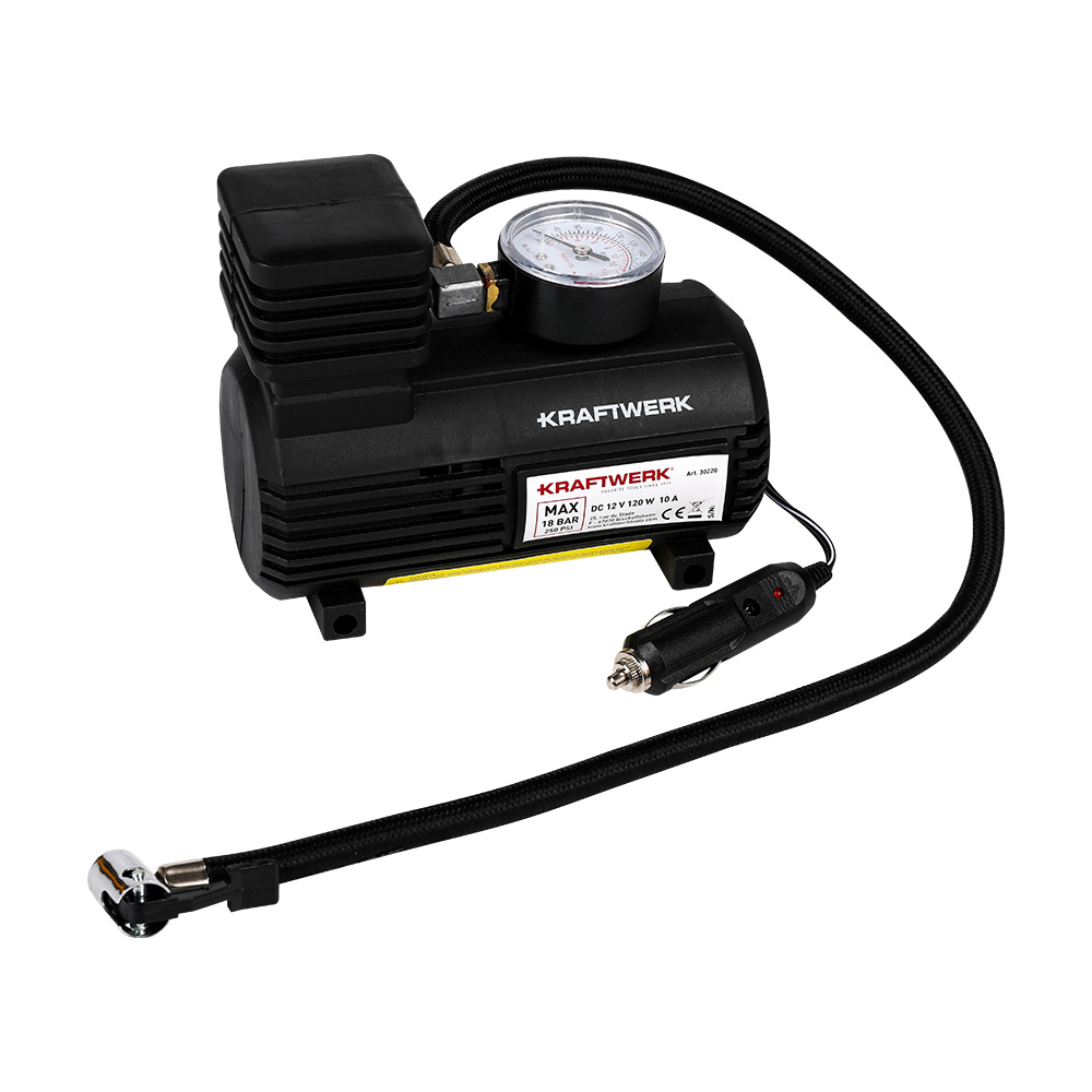 12V DCポータブルミニエアコンプレッサー